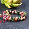 Tiger Eye Bead Bracelet for Protection and Strength
