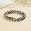 Natural Stone Bead Bracelet, 8mm Round Gemstone