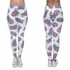 Printed High Waist Yoga Leggings for Women