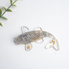 Koi Fish Crystal Chip Epoxy Resin Luck Decoration