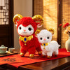 Chinese Zodiac Goat Plush Doll, Year of the Sheep Ornament