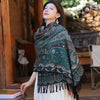 Tibetan Shawl Paisley Wrap Scarf