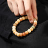 Bodhi Seed Om Mani Padme Hum Engraved Bead Bracelet