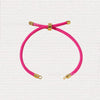 Adjustable Nylon Cord Bracelet with Copper Clasp