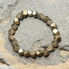 Natural Stone Bead Bracelet, Handmade Round Gemstone Jewelry