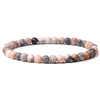 4mm Various Stone Crystal Mini Beads Bracelet