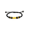 999 Gold Charm Bracelet with Red or Black Cord