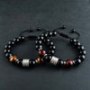 Tiger Eye Strength Fulfillment Bracelet, Stainless Steel Beads