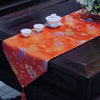 Chinese Silk Table Runner with Tassels