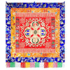 Embroidered Tibetan Prayer Altar Mat with Eight Auspicious Symbols
