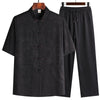 Men's Meditation Cloth Chinese Style Tang Suit Set