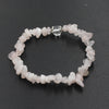 Crystal Chip Bracelet with Clear Center Bead
