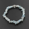 Crystal Chip Bracelet with Clear Center Bead