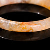 Natural Crystal Bangle Bracelet, Chinese Style Jewelry