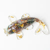 Koi Fish Crystal Chip Epoxy Resin Luck Decoration