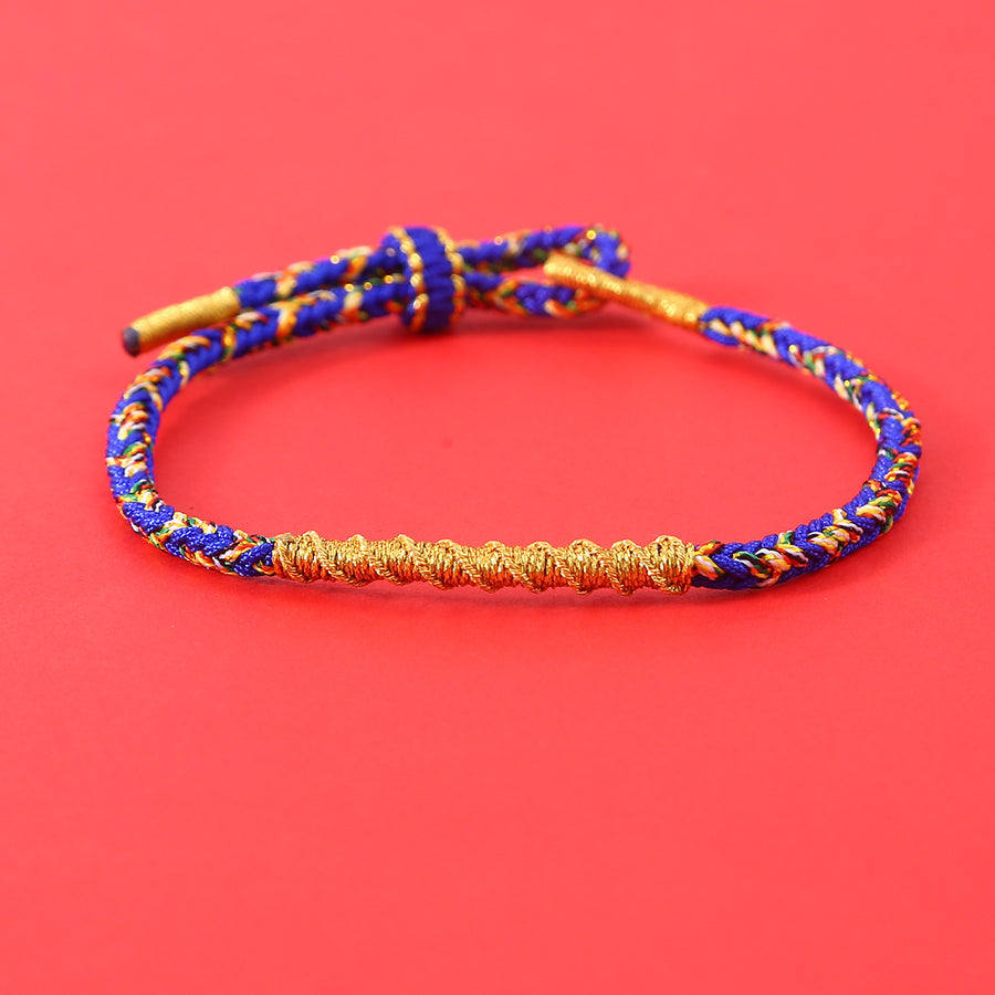Chinese Zodiac Luck Strength Braided Rope Bracelet