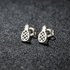 Stainless Steel Asymmetric Stud Earrings