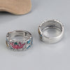 925 Sterling Silver Lotus Koi Fish Ring