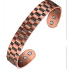 Tree of Life Copper Cuff Bracelet with Magnets