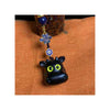 Wooden Cat Phone Charm and Keychain Decoration