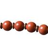 Red Jasper Moss Agate Black Obsidian Peace Couple Bracelet