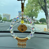 Lucky Koi Fish Five God Of Wealth Prosperity Hanging Decoration