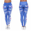 Printed High Waist Yoga Leggings for Women
