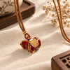 Copper Horse Pendant Necklace, New Chinese Style