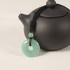 Green Aventurine Peace Buckle Pendant Necklace