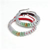 Jade Peace Buckle Weave Bracelet Red String