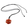 Hexagonal Crystal Pendant Necklace with Cord
