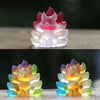 Nine-Tailed Fox Glass Figurine Home Decor