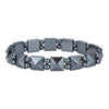 Magnetic Bracelet, Geometric Beads and Links