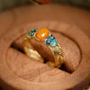 Copper Auspicious Clouds Adjustable Ring