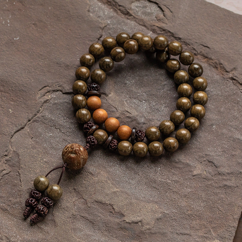 Sandalwood Wood Wrap Bracelet