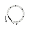 Natural Stone Abacus Bead Rope Bracelet