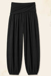 Women's Harem Pants Elastic Waist Yoga Trousers