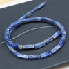 Natural Stone Rectangular Beads 4x13mm for DIY Bracelets