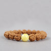 Bodhi Seed Bracelet with Amber, Turquoise or Dzi Bead
