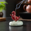 Ceramic Horse Incense Burner, New Chinese Style Home Decor