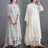 Cotton Meditation Yoga Set Women's Zen Practice Outfit