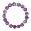Crystal Bead Bracelet with Rhinestone Accents for Women
