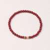 Tiger Eye and Red Agate Koi Fish Bracelet
