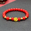 FengShui PiXiu Wealth Bracelet with Gold Tone Accents