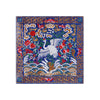 Embroidered Tea Mat, Square Coaster with Dragon Phoenix