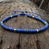 Natural Stone Spacer Bead Bracelet