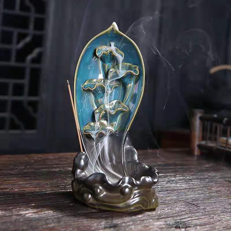 Waterfall Incense Burner Backflow Incense Holder