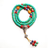 108 Bead Turquoise Mala Bracelet Tibetan Style