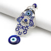 Hamsa Symbol Evil Eye Protection Prosperity Home Decoration Keychain