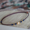 Braided Copper Coin Red String Bracelet or Anklet